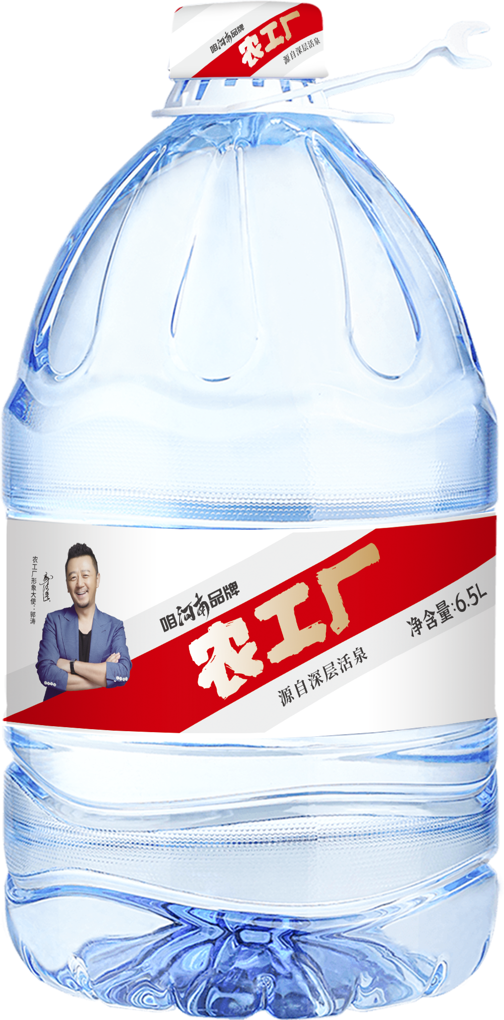 农工厂一次性包装饮用水系列-天然水6.5L
