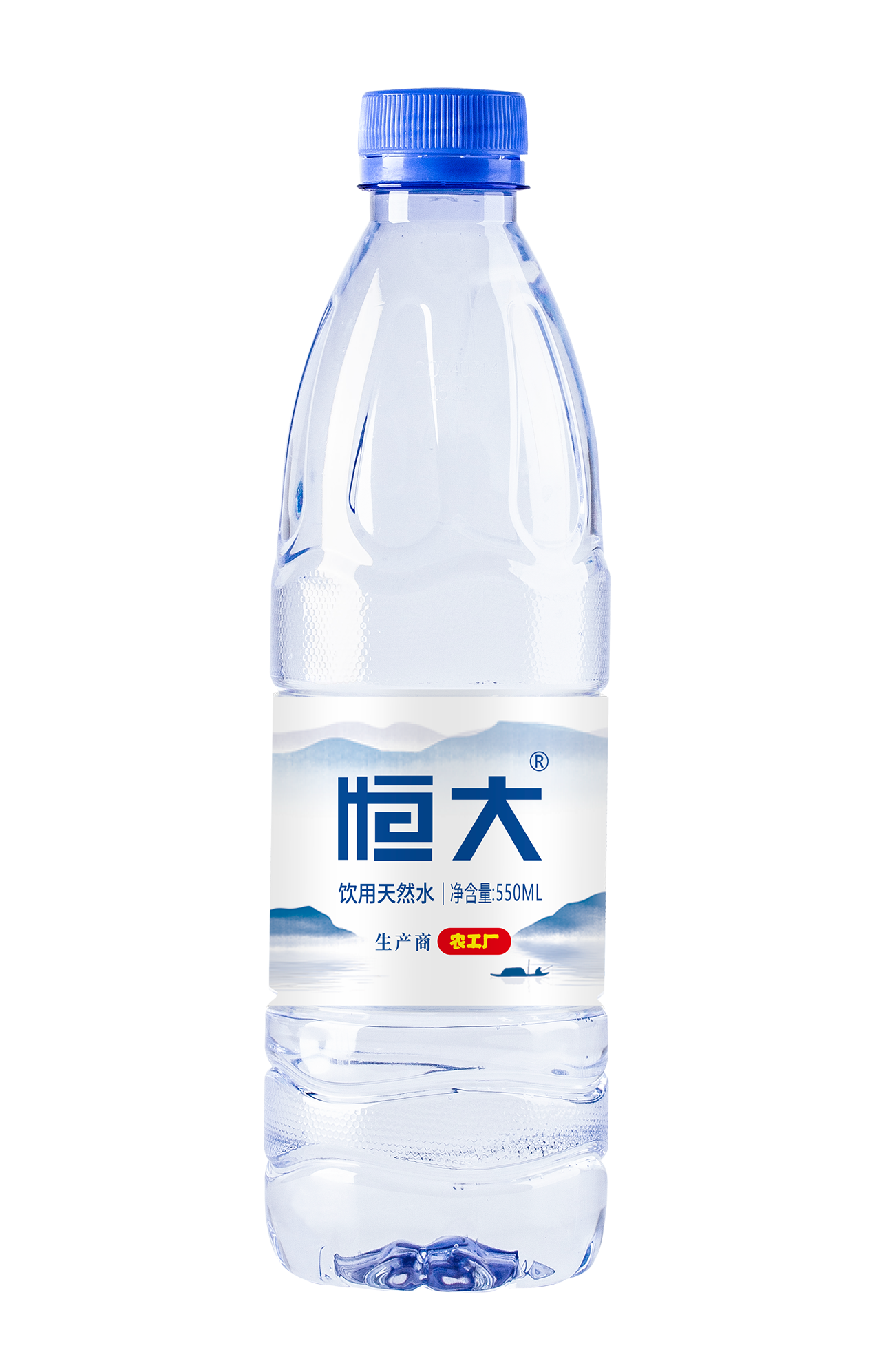 农工厂定制水-550ml圆瓶