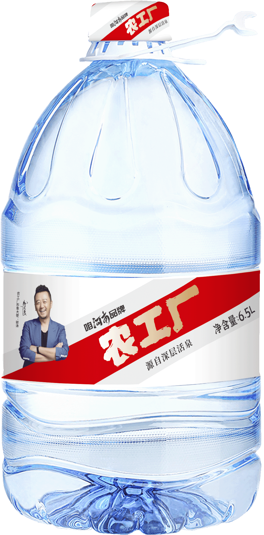 农工厂一次性包装饮用水系列-天然水6.5L