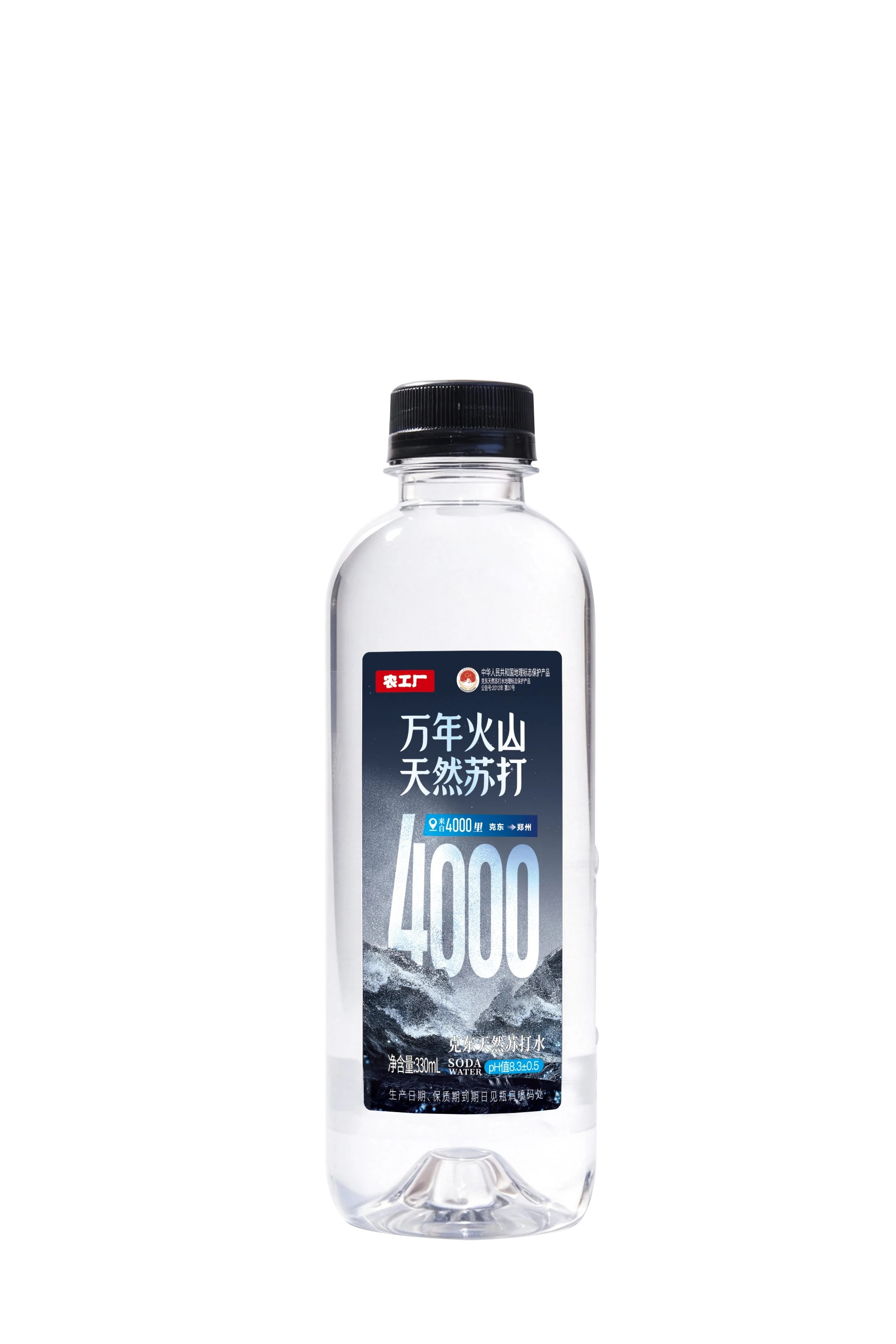 农工厂天然苏打水330ml